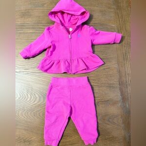 Ralph Lauren Pink Kids Matching Set